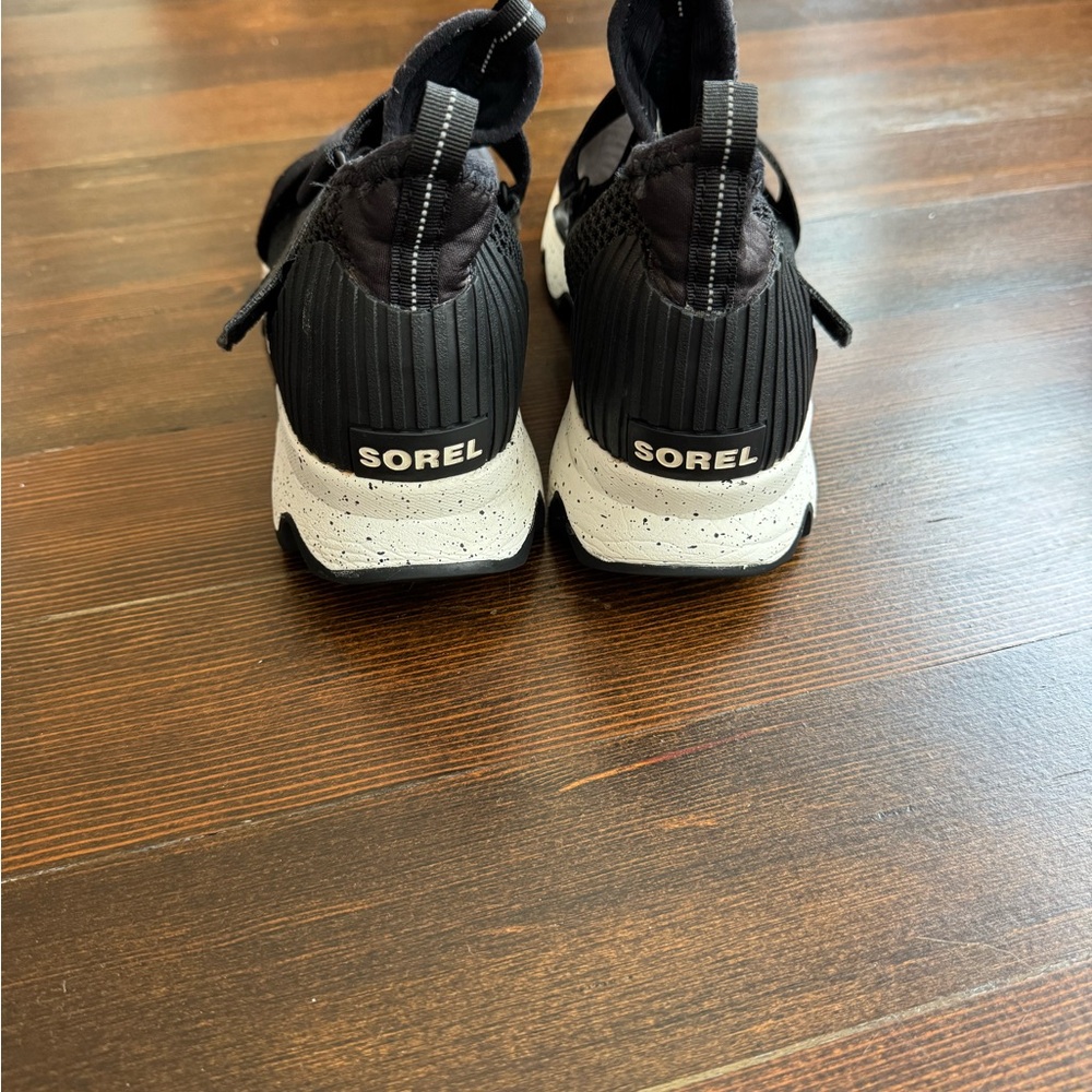 Sorel Black and White Sneakers